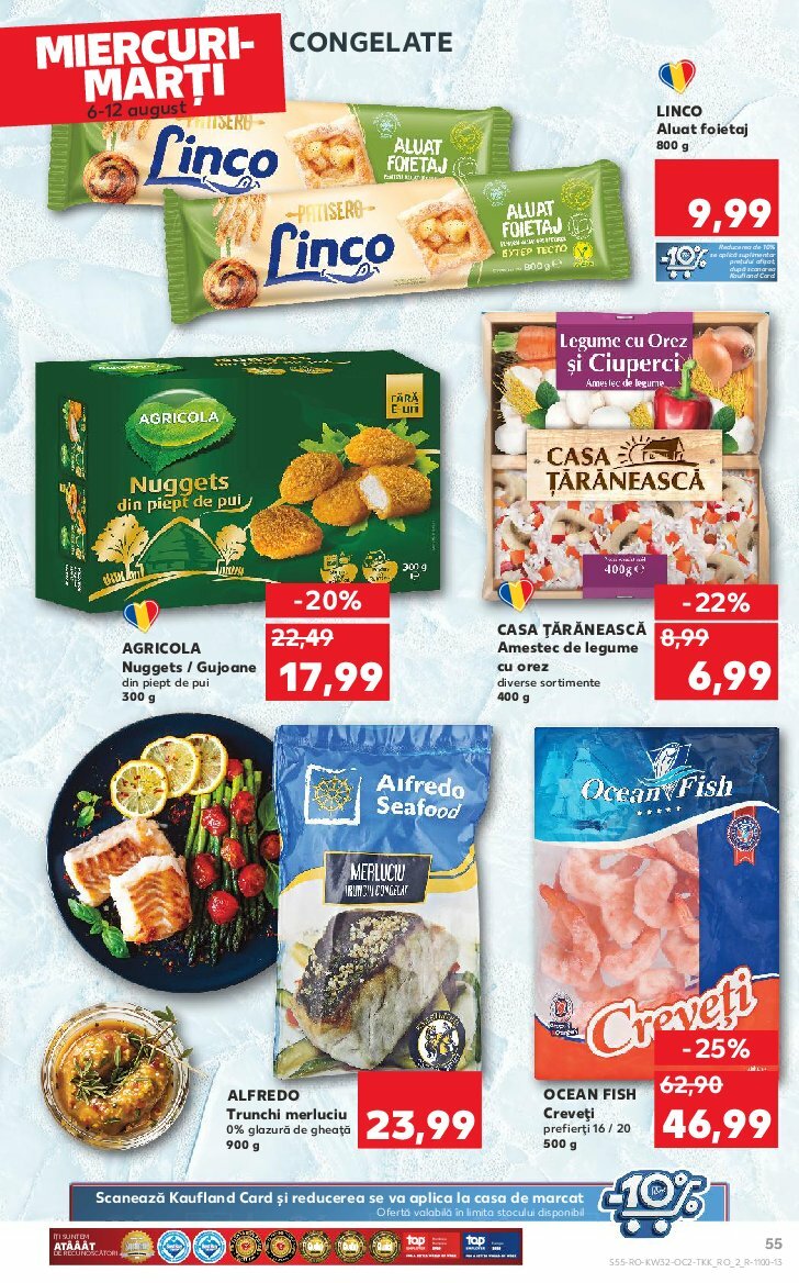 kaufland - Catalog Kaufland valabil din 03.08. până pe 12.08. - page: 55 kaufland - Catalog Kaufland valabil din 03.08. până pe 12.08. - page: 55
