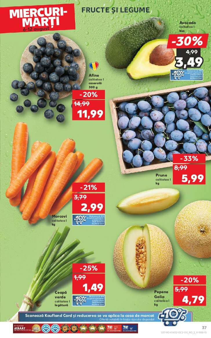 kaufland - Catalog Kaufland valabil din 03.08. până pe 12.08. - page: 37 kaufland - Catalog Kaufland valabil din 03.08. până pe 12.08. - page: 37