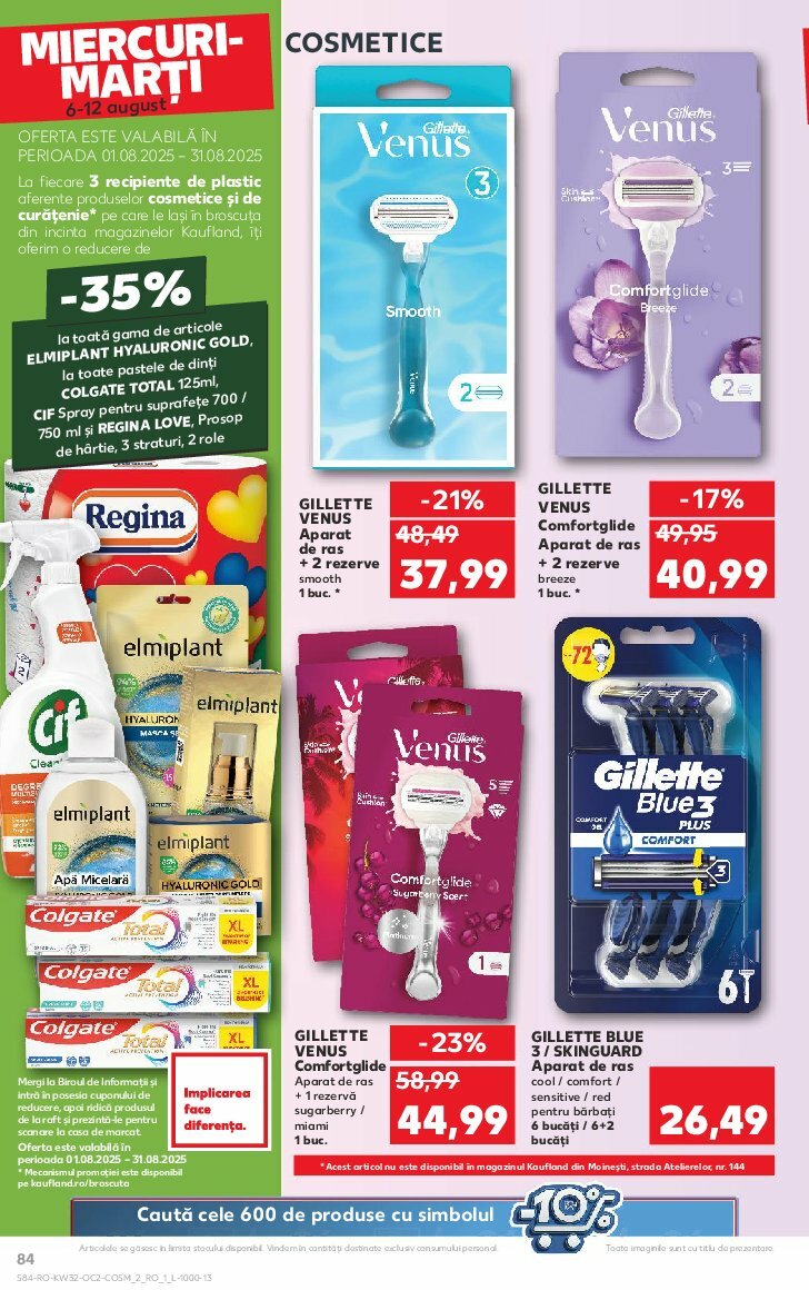 kaufland - Catalog Kaufland valabil din 03.08. până pe 12.08. - page: 84 kaufland - Catalog Kaufland valabil din 03.08. până pe 12.08. - page: 84