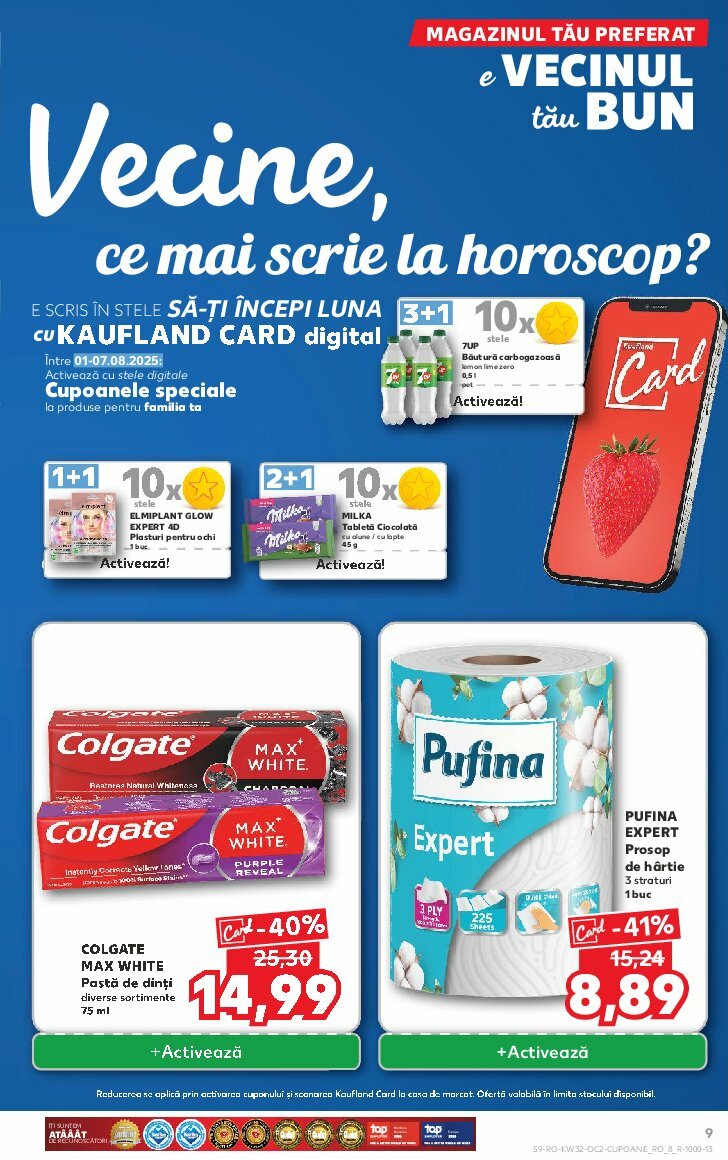 kaufland - Catalog Kaufland valabil din 03.08. până pe 12.08. - page: 9 kaufland - Catalog Kaufland valabil din 03.08. până pe 12.08. - page: 9