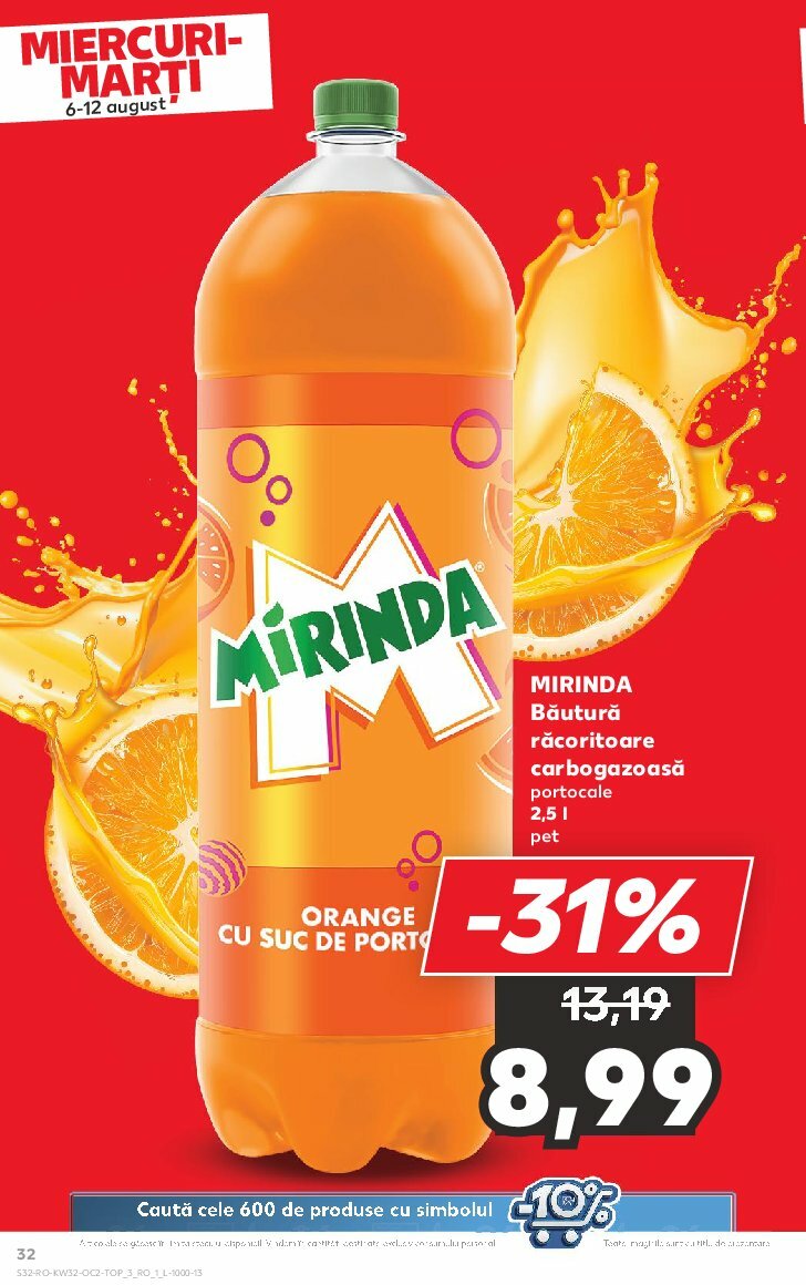 kaufland - Catalog Kaufland valabil din 03.08. până pe 12.08. - page: 32 kaufland - Catalog Kaufland valabil din 03.08. până pe 12.08. - page: 32