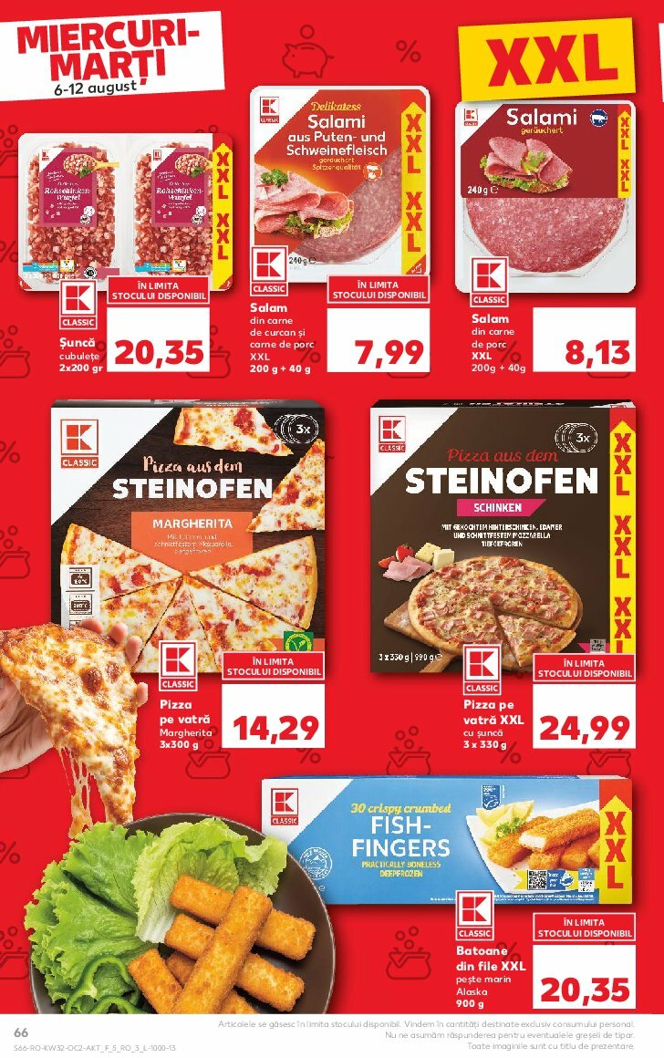kaufland - Catalog Kaufland valabil din 03.08. până pe 12.08. - page: 66 kaufland - Catalog Kaufland valabil din 03.08. până pe 12.08. - page: 66