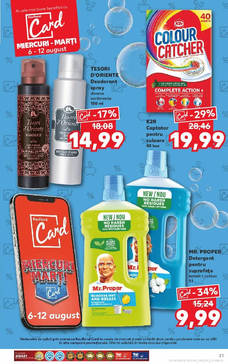 kaufland - Catalog Kaufland valabil din 03.08. până pe 12.08. - page: 21 kaufland - Catalog Kaufland valabil din 03.08. până pe 12.08. - page: 21