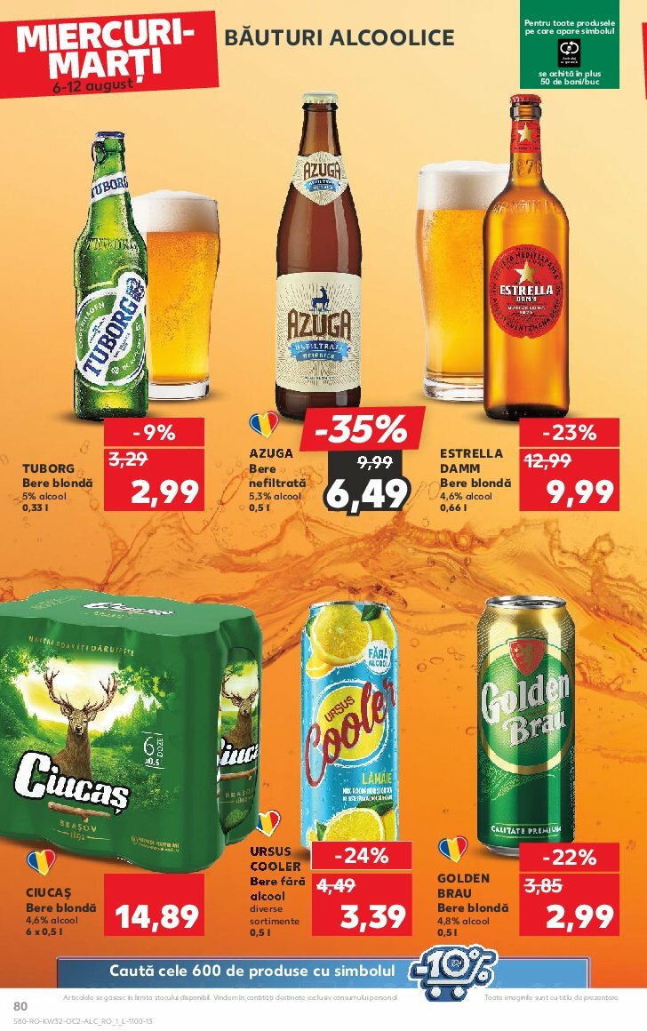 kaufland - Catalog Kaufland valabil din 03.08. până pe 12.08. - page: 80 kaufland - Catalog Kaufland valabil din 03.08. până pe 12.08. - page: 80