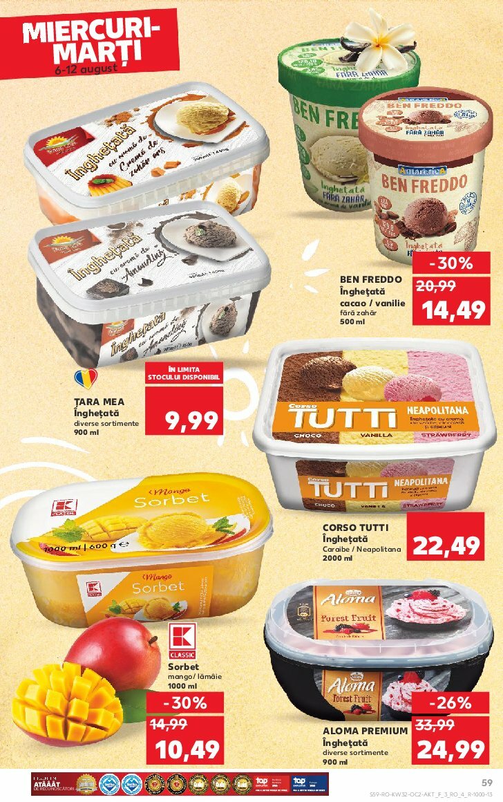 kaufland - Catalog Kaufland valabil din 03.08. până pe 12.08. - page: 59 kaufland - Catalog Kaufland valabil din 03.08. până pe 12.08. - page: 59