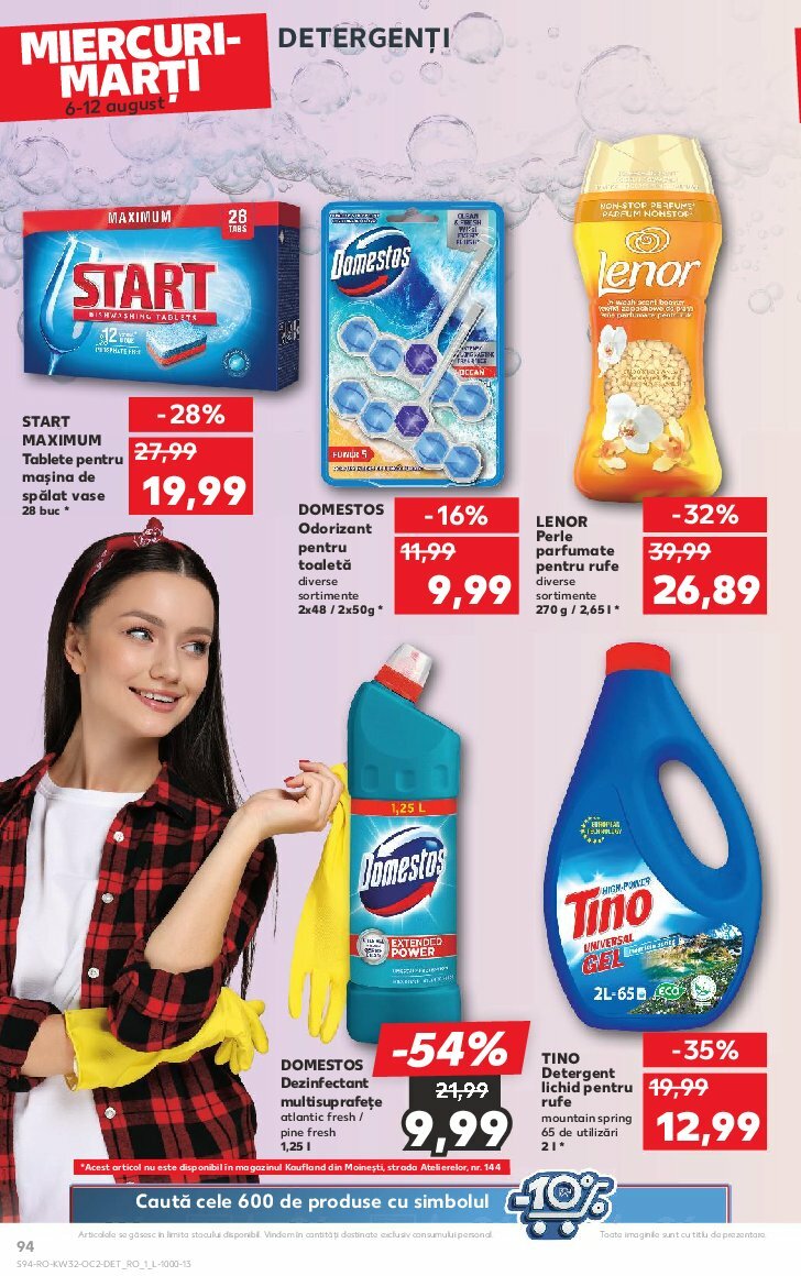 kaufland - Catalog Kaufland valabil din 03.08. până pe 12.08. - page: 94 kaufland - Catalog Kaufland valabil din 03.08. până pe 12.08. - page: 94