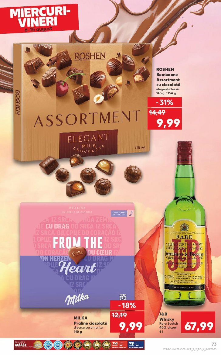 kaufland - Catalog Kaufland valabil din 03.08. până pe 12.08. - page: 73 kaufland - Catalog Kaufland valabil din 03.08. până pe 12.08. - page: 73