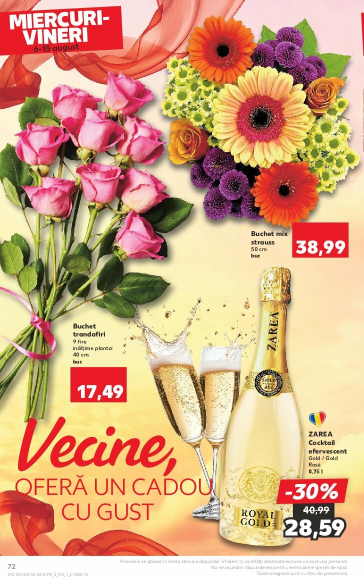 kaufland - Catalog Kaufland valabil din 03.08. până pe 12.08. - page: 72 kaufland - Catalog Kaufland valabil din 03.08. până pe 12.08. - page: 72