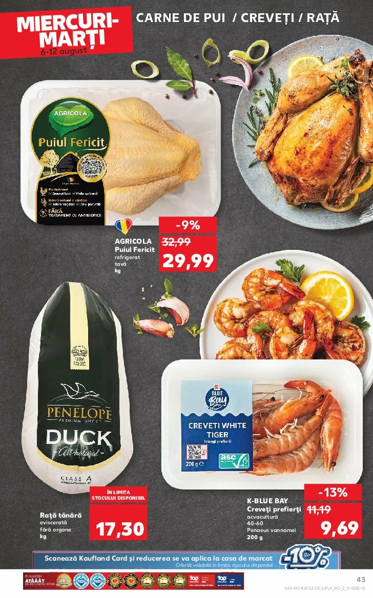 kaufland - Catalog Kaufland valabil din 03.08. până pe 12.08. - page: 43 kaufland - Catalog Kaufland valabil din 03.08. până pe 12.08. - page: 43