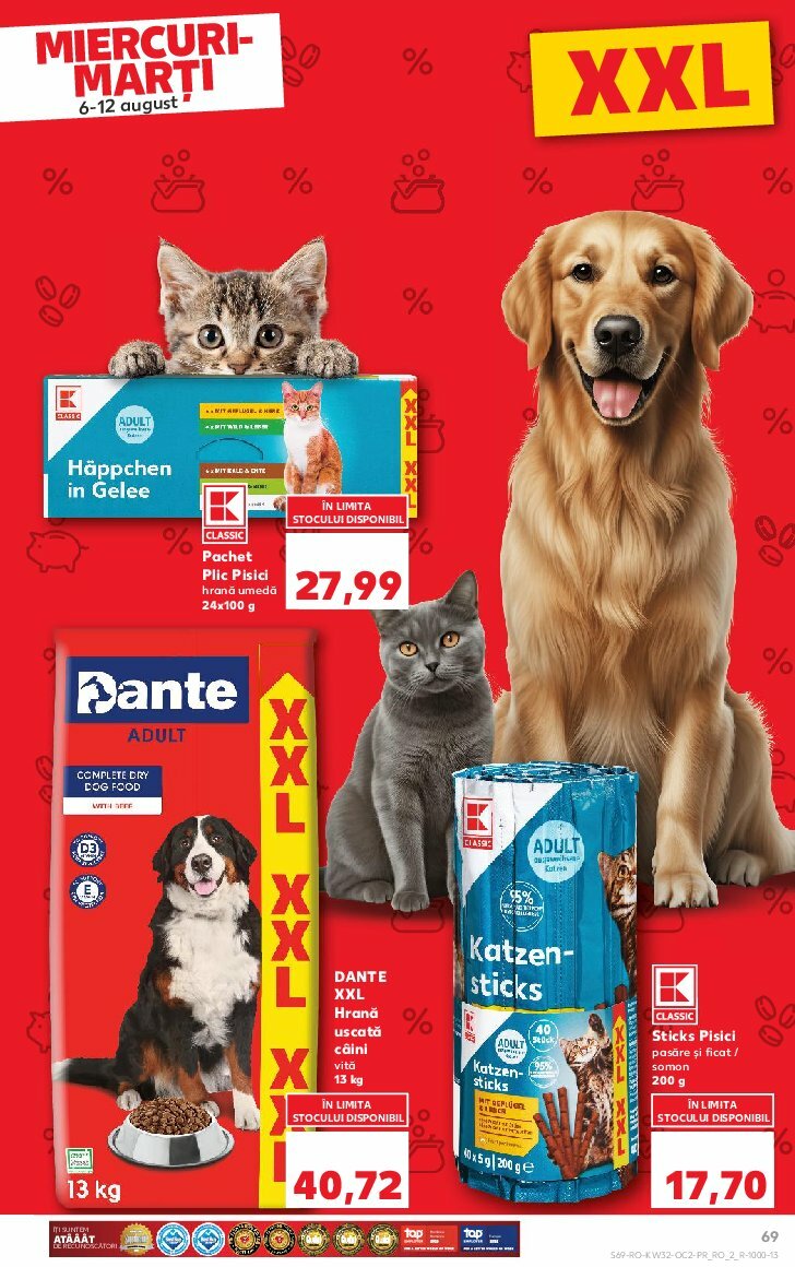 kaufland - Catalog Kaufland valabil din 03.08. până pe 12.08. - page: 69 kaufland - Catalog Kaufland valabil din 03.08. până pe 12.08. - page: 69
