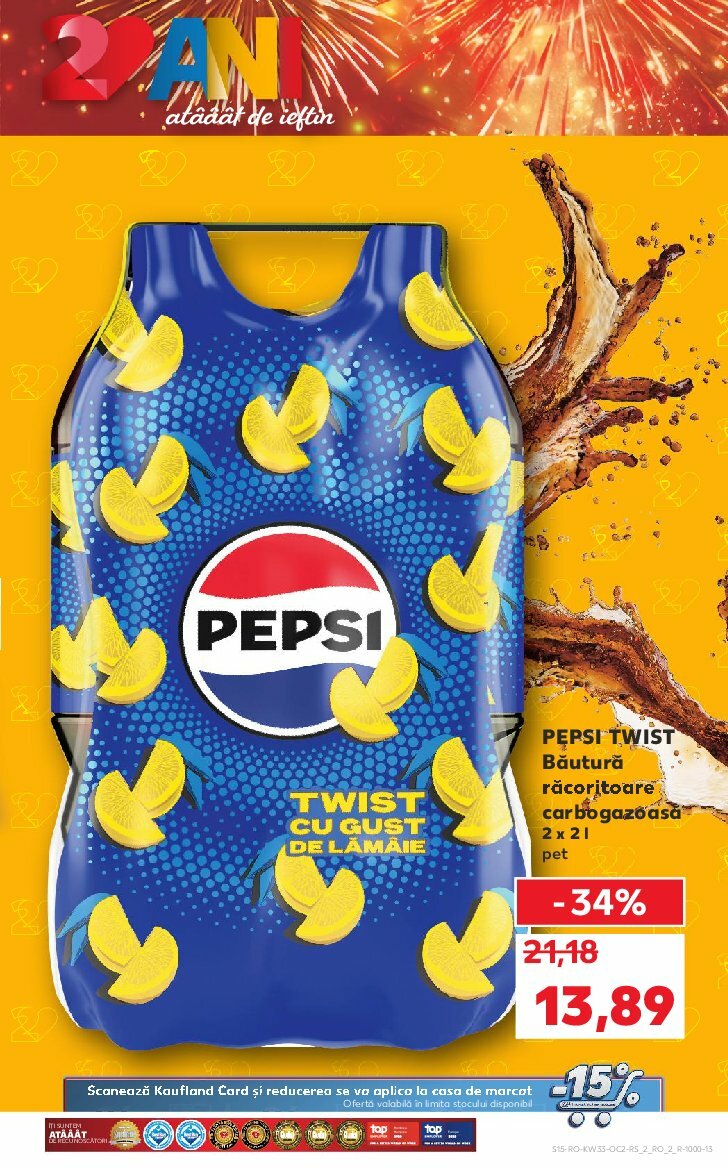 kaufland - Catalog Kaufland valabil din 13.08. până pe 19.08. - page: 15