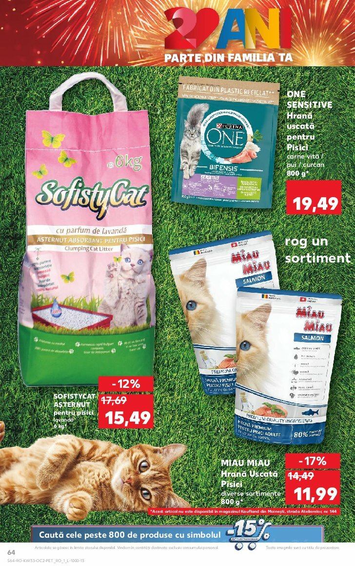 kaufland - Catalog Kaufland valabil din 13.08. până pe 19.08. - page: 64