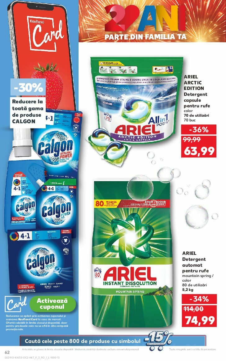 kaufland - Catalog Kaufland valabil din 13.08. până pe 19.08. - page: 62