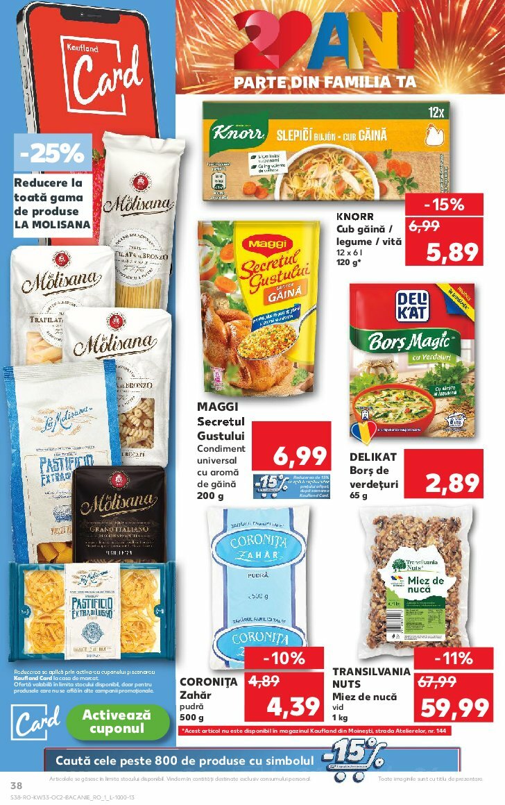 kaufland - Catalog Kaufland valabil din 13.08. până pe 19.08. - page: 38