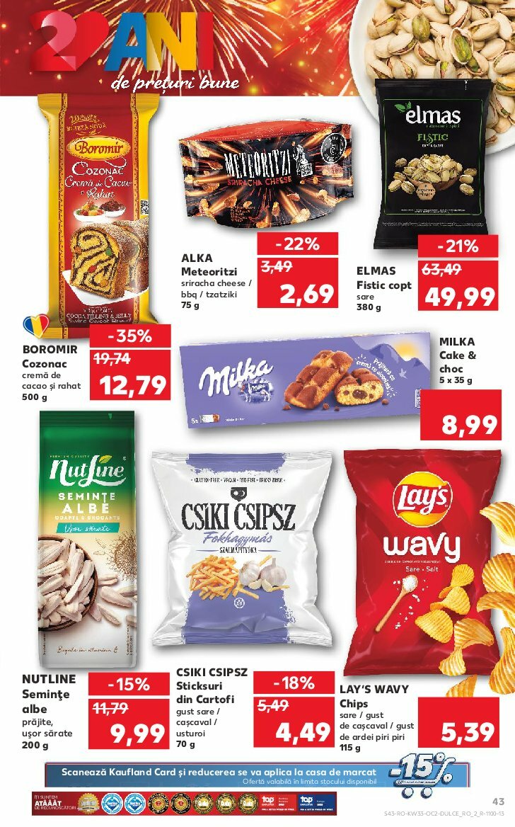 kaufland - Catalog Kaufland valabil din 13.08. până pe 19.08. - page: 43
