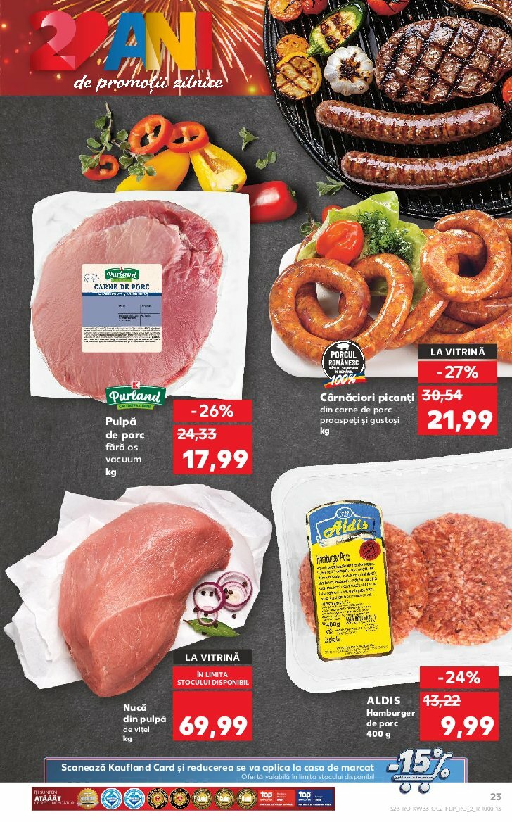 kaufland - Catalog Kaufland valabil din 13.08. până pe 19.08. - page: 23