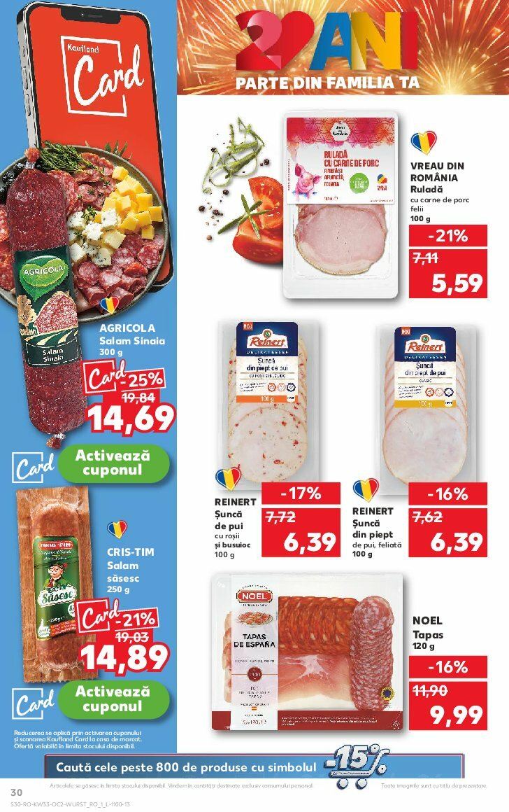 kaufland - Catalog Kaufland valabil din 13.08. până pe 19.08. - page: 30