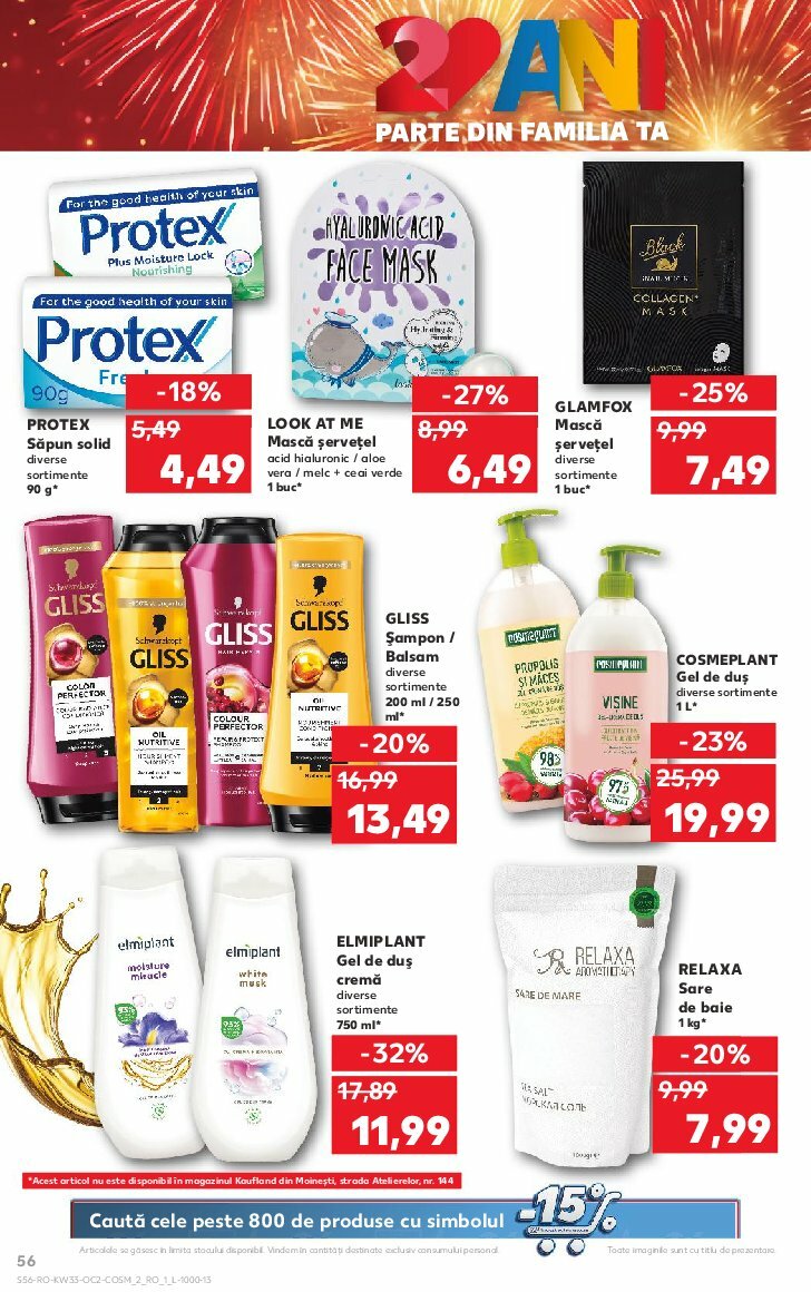 kaufland - Catalog Kaufland valabil din 13.08. până pe 19.08. - page: 56