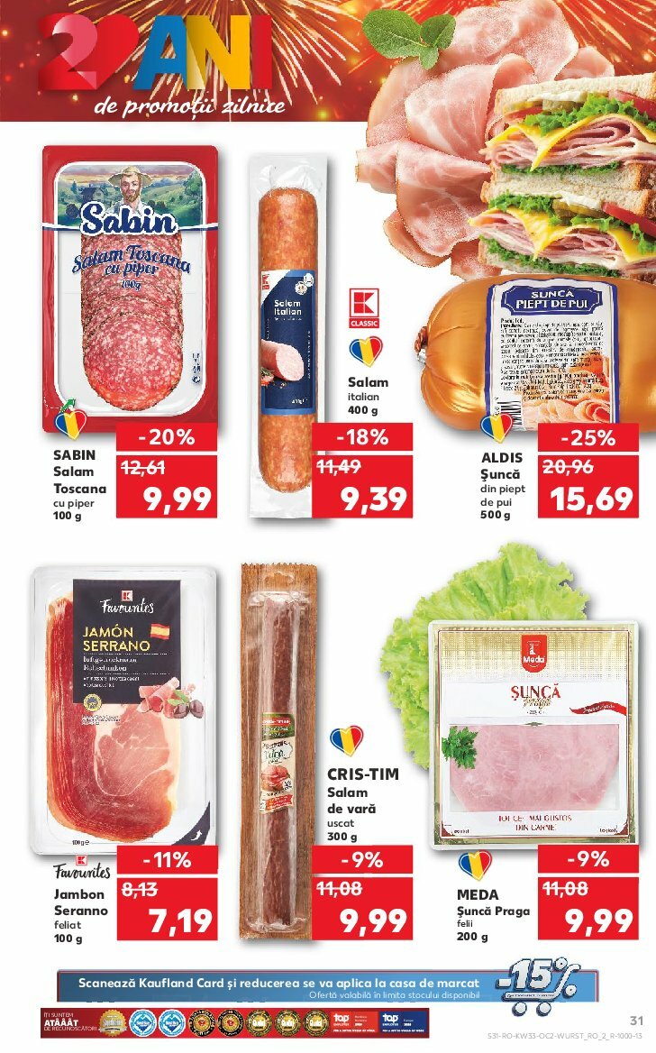 kaufland - Catalog Kaufland valabil din 13.08. până pe 19.08. - page: 31