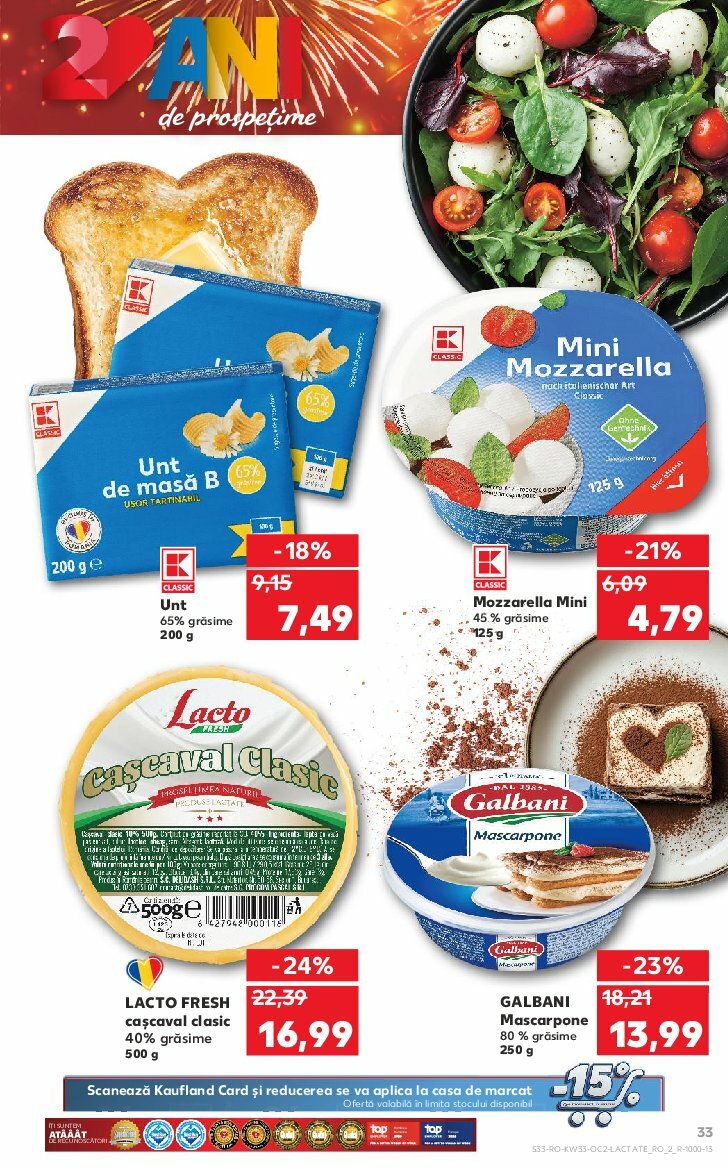 kaufland - Catalog Kaufland valabil din 13.08. până pe 19.08. - page: 33