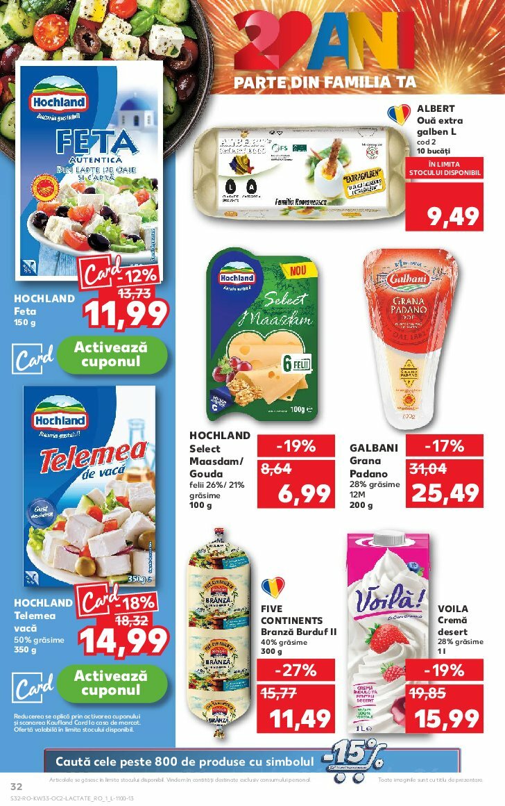 kaufland - Catalog Kaufland valabil din 13.08. până pe 19.08. - page: 32