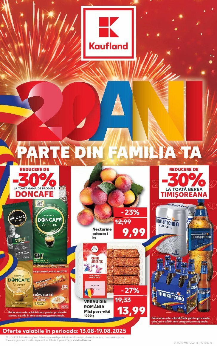 kaufland - Catalog Kaufland valabil din 13.08. până pe 19.08.