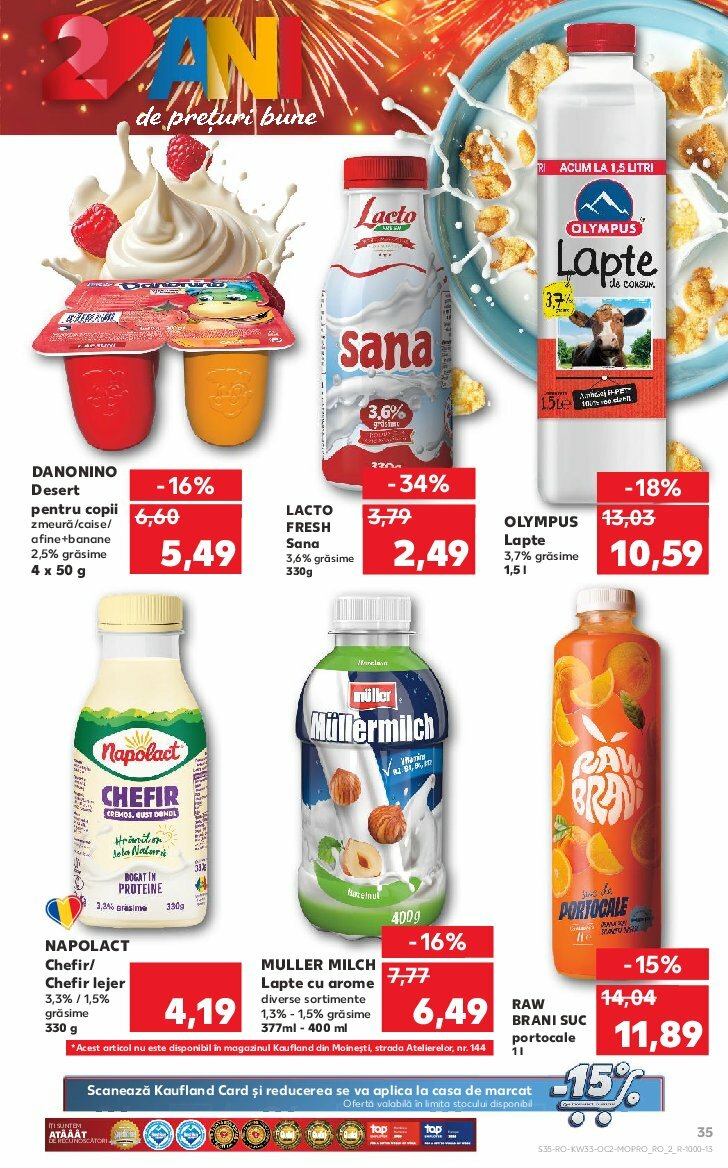 kaufland - Catalog Kaufland valabil din 13.08. până pe 19.08. - page: 35