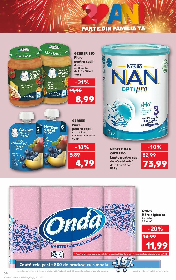 kaufland - Catalog Kaufland valabil din 13.08. până pe 19.08. - page: 58