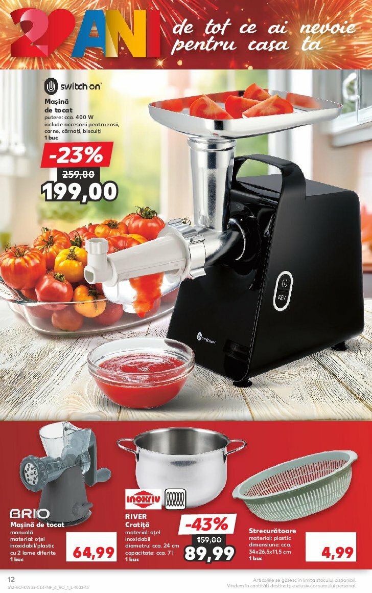 kaufland - Catalog Kaufland - Nonfood valabil din 13.08. până pe 19.08. - page: 12