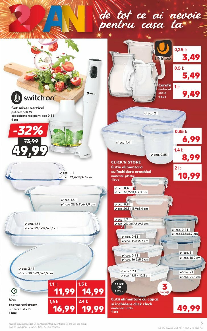kaufland - Catalog Kaufland - Nonfood valabil din 13.08. până pe 19.08. - page: 3