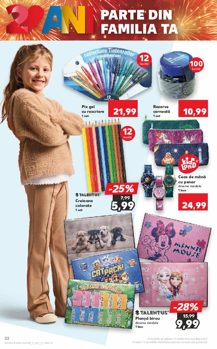 kaufland - Catalog Kaufland - Nonfood valabil din 13.08. până pe 19.08. - page: 22