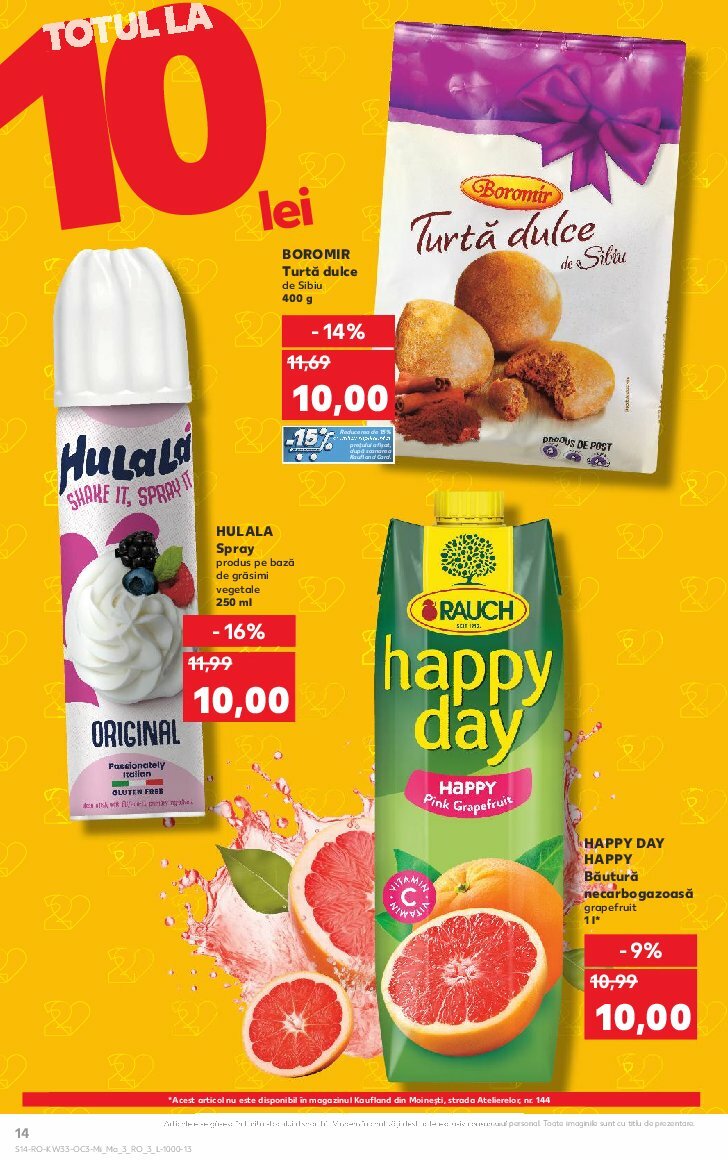kaufland - Catalog Kaufland - Răsfoiește catalogul tematic valabil din 13.08. până pe 19.08. - page: 14