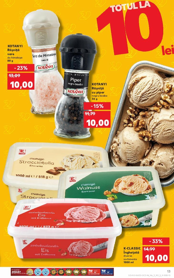 kaufland - Catalog Kaufland - Răsfoiește catalogul tematic valabil din 13.08. până pe 19.08. - page: 13