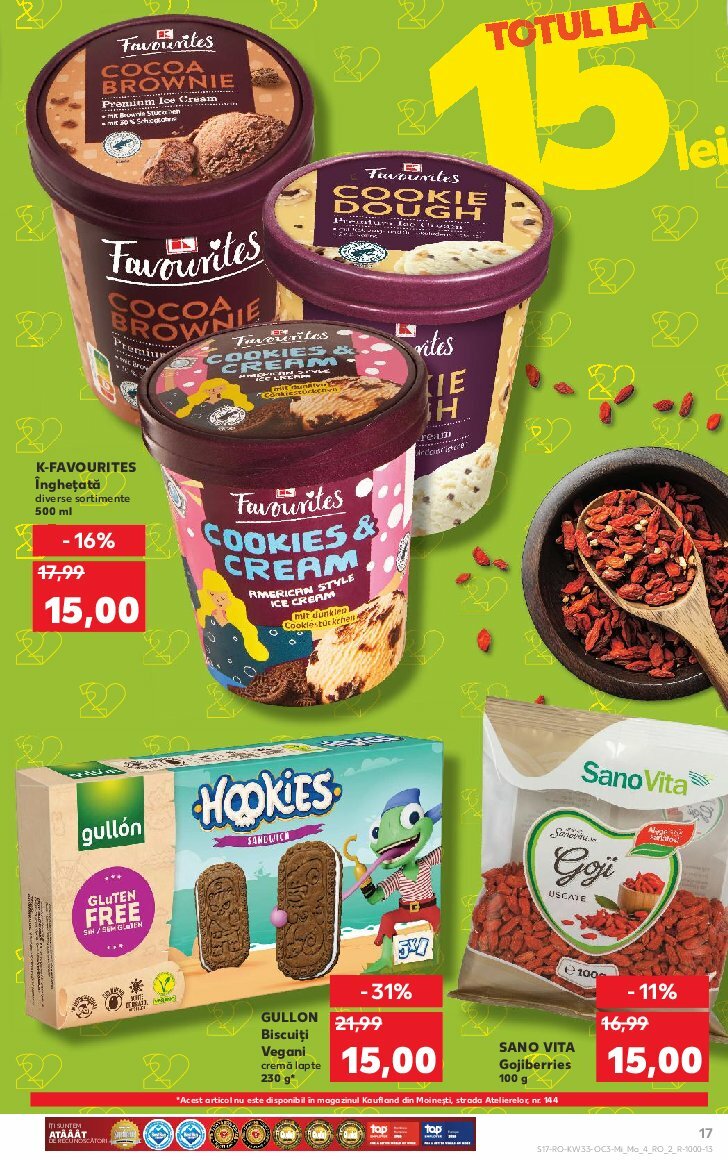 kaufland - Catalog Kaufland - Răsfoiește catalogul tematic valabil din 13.08. până pe 19.08. - page: 17