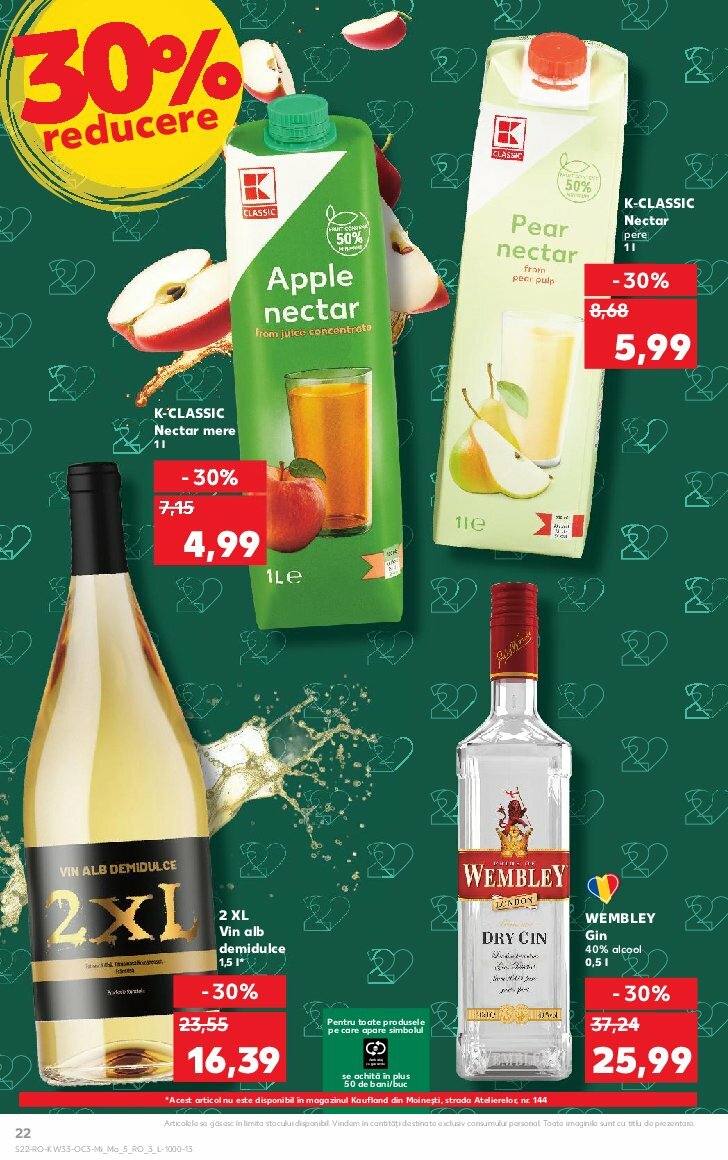 kaufland - Catalog Kaufland - Răsfoiește catalogul tematic valabil din 13.08. până pe 19.08. - page: 22