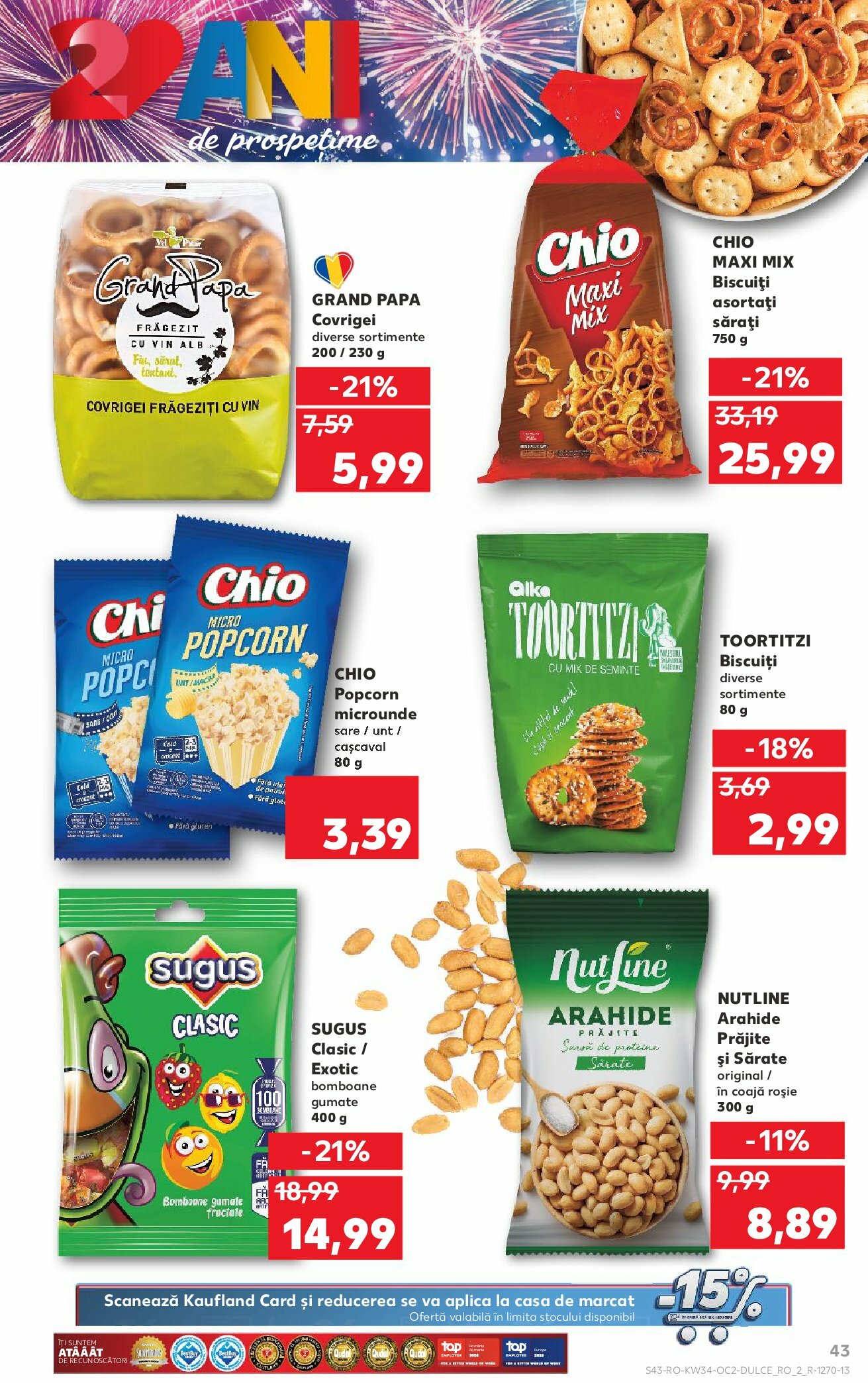kaufland - Catalog Kaufland online – oferte valabile din 20.08. - page: 43