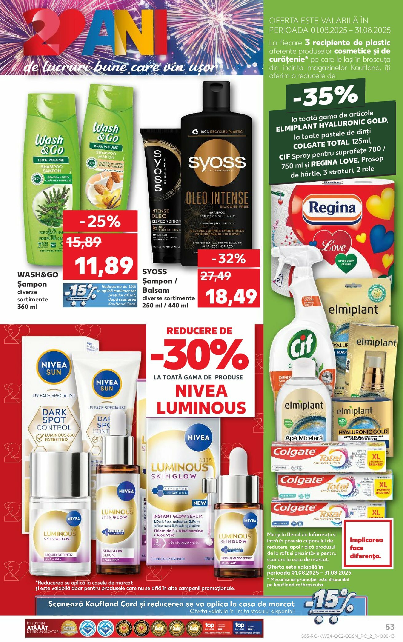kaufland - Catalog Kaufland online – oferte valabile din 20.08. - page: 53