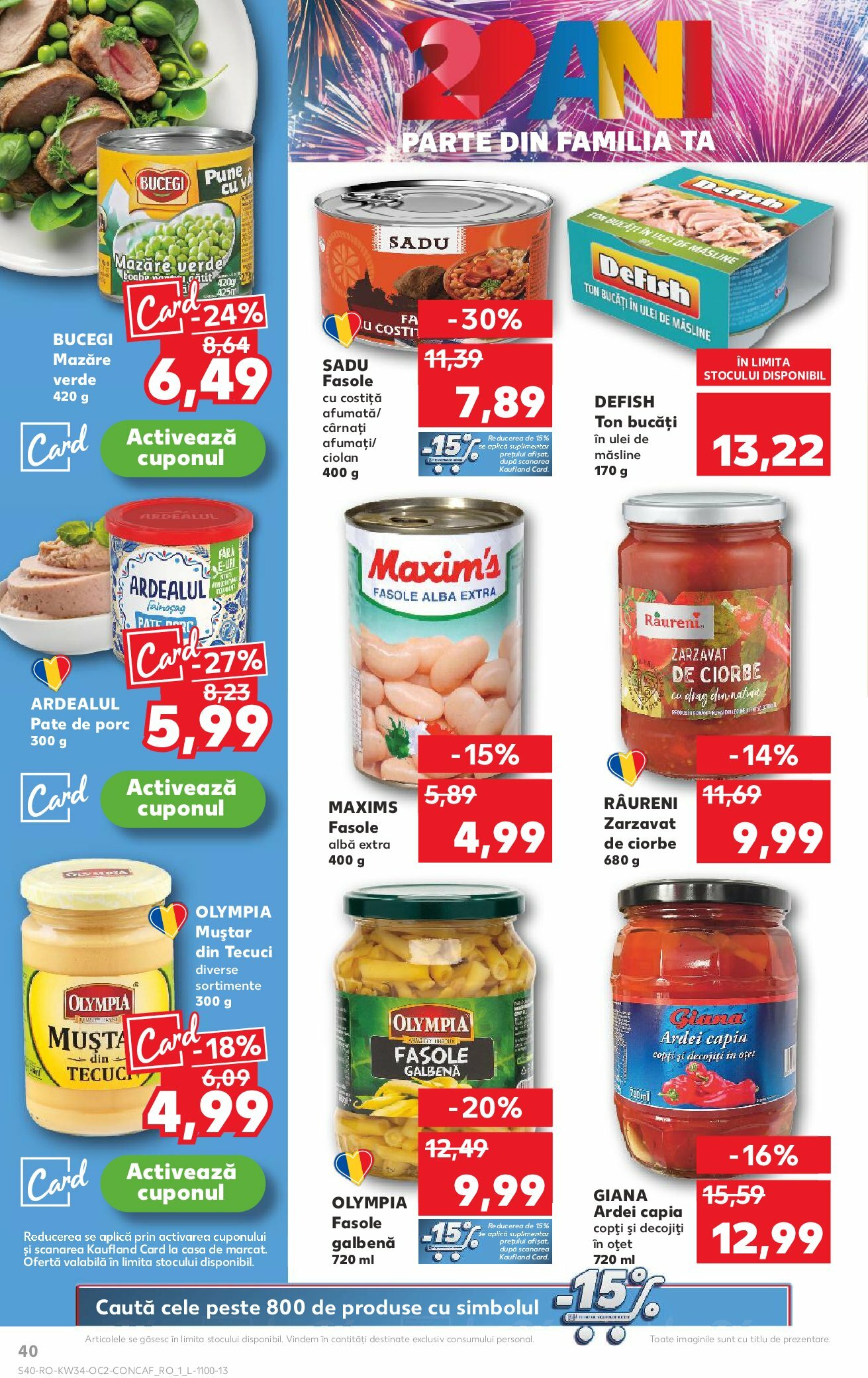 kaufland - Catalog Kaufland online – oferte valabile din 20.08. - page: 40