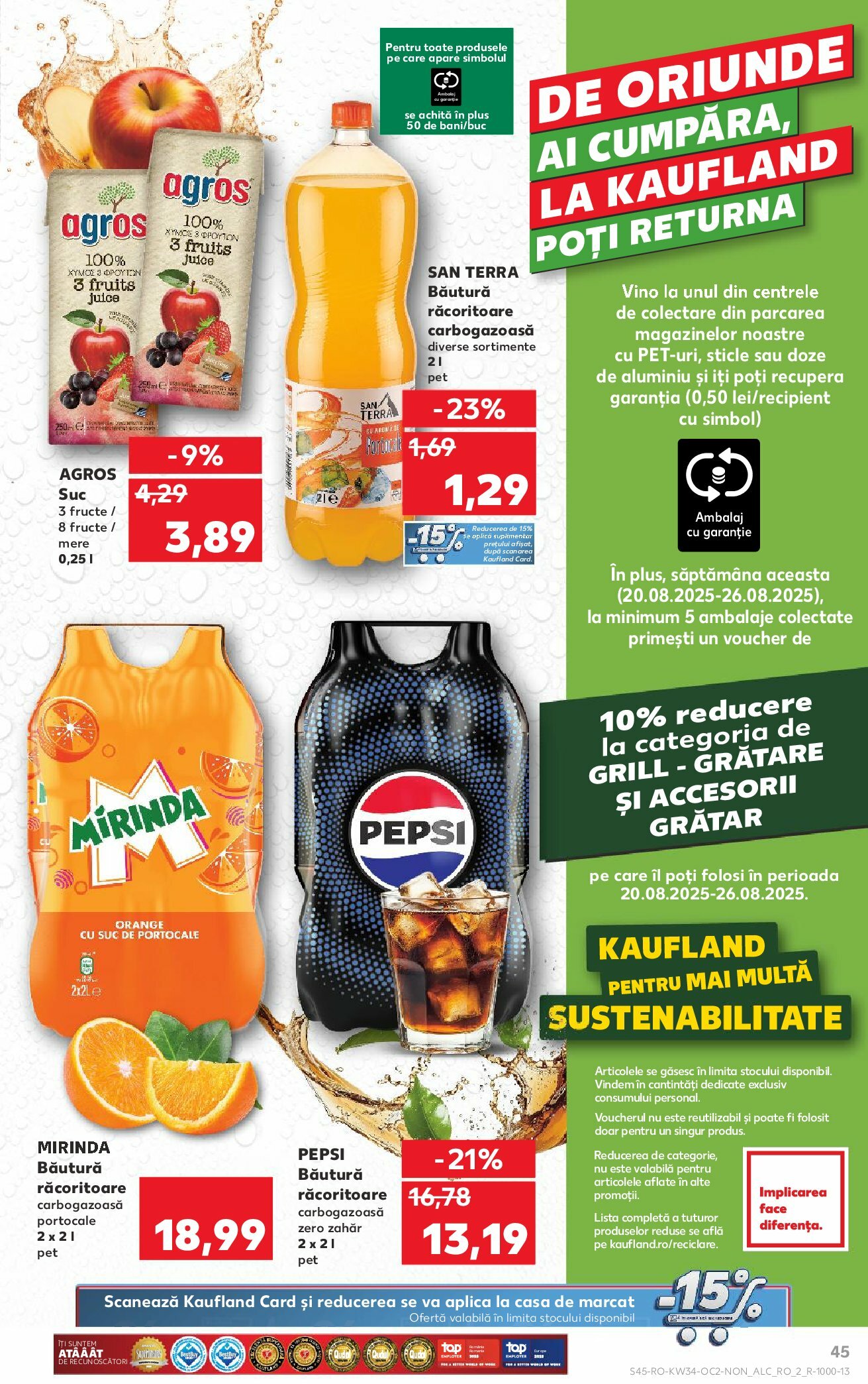 kaufland - Catalog Kaufland online – oferte valabile din 20.08. - page: 45