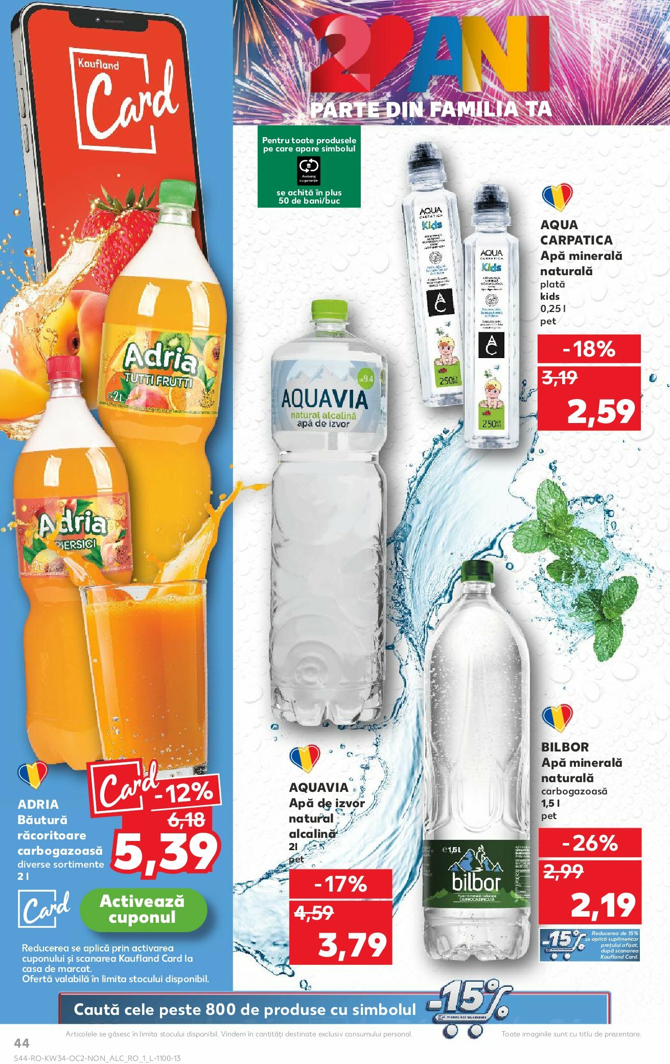 kaufland - Catalog Kaufland online – oferte valabile din 20.08. - page: 44