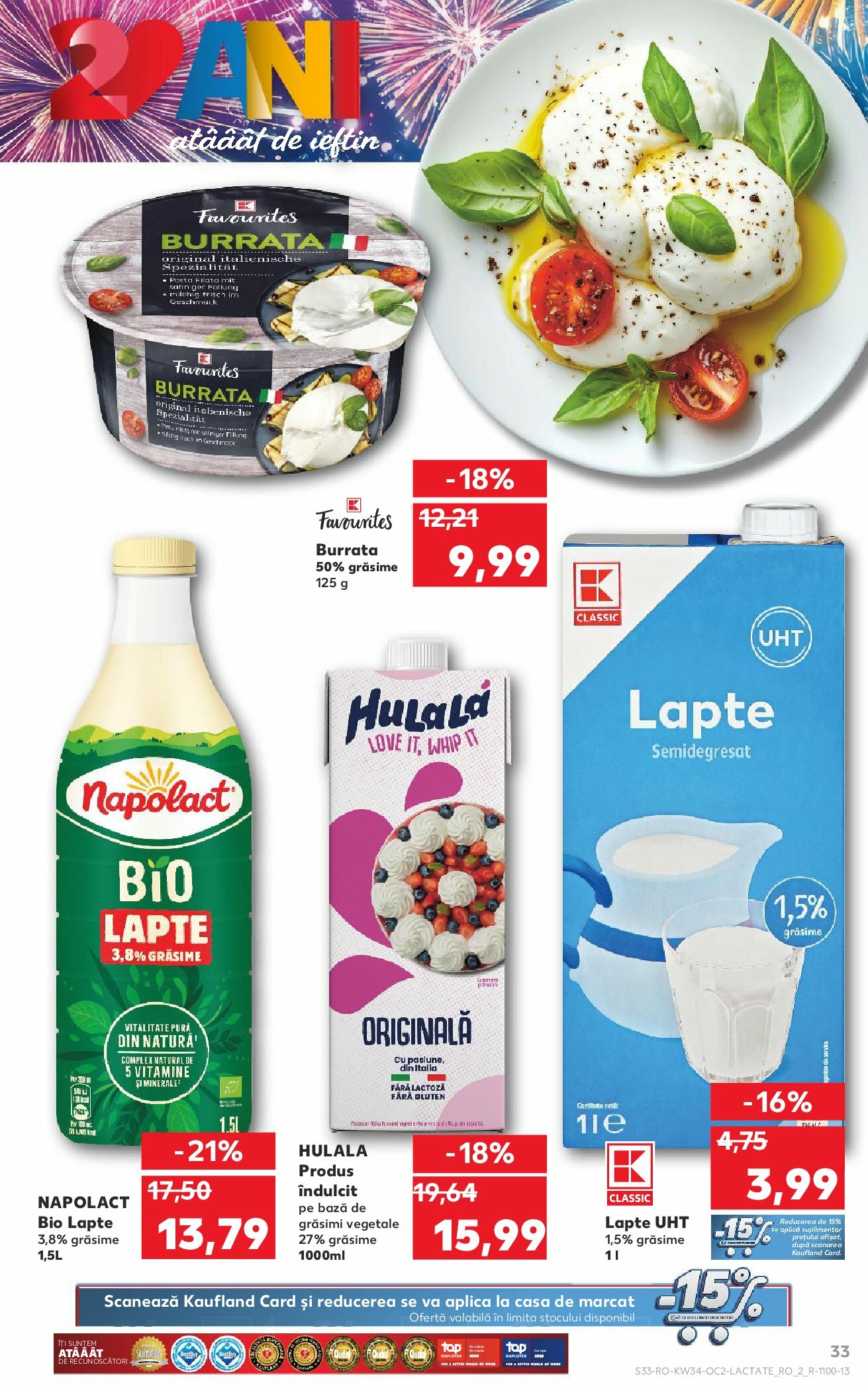 kaufland - Catalog Kaufland online – oferte valabile din 20.08. - page: 33