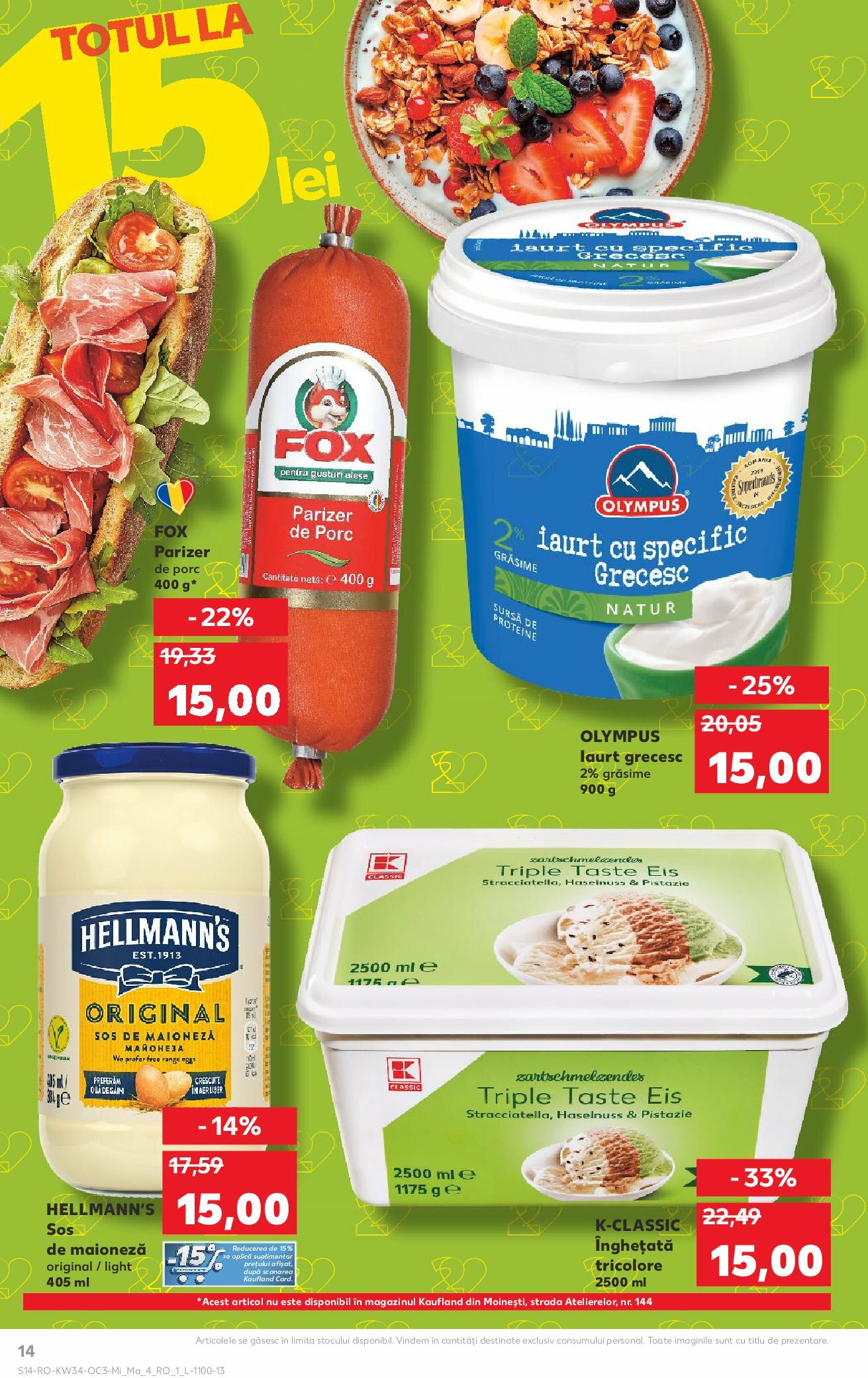 kaufland - Catalog Kaufland - Răsfoiește catalogul tematic online – oferte valabile din 20.08. - page: 14
