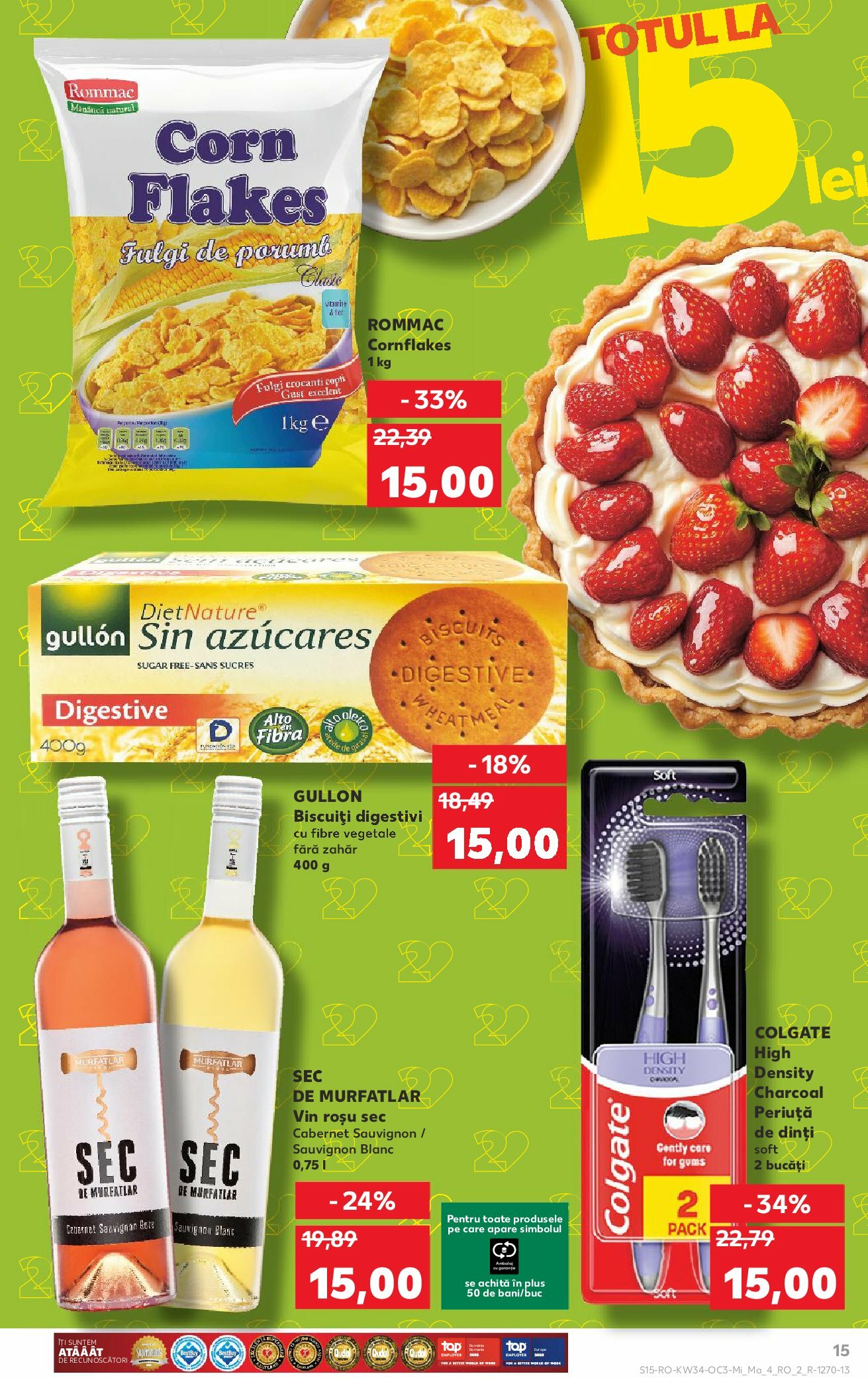 kaufland - Catalog Kaufland - Răsfoiește catalogul tematic online – oferte valabile din 20.08. - page: 15