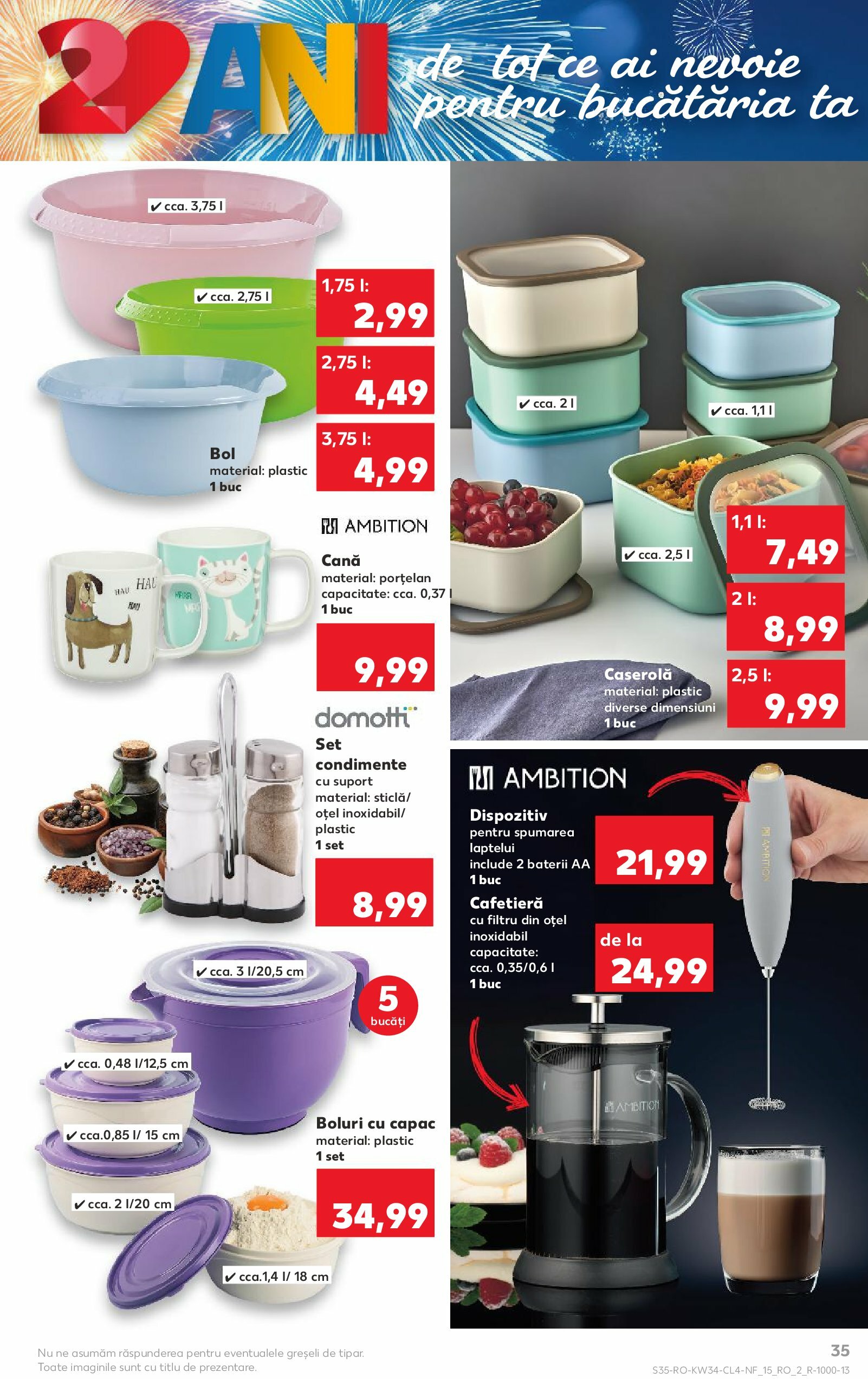 kaufland - Catalog Kaufland - Nonfood online – oferte valabile din 20.08. - page: 35