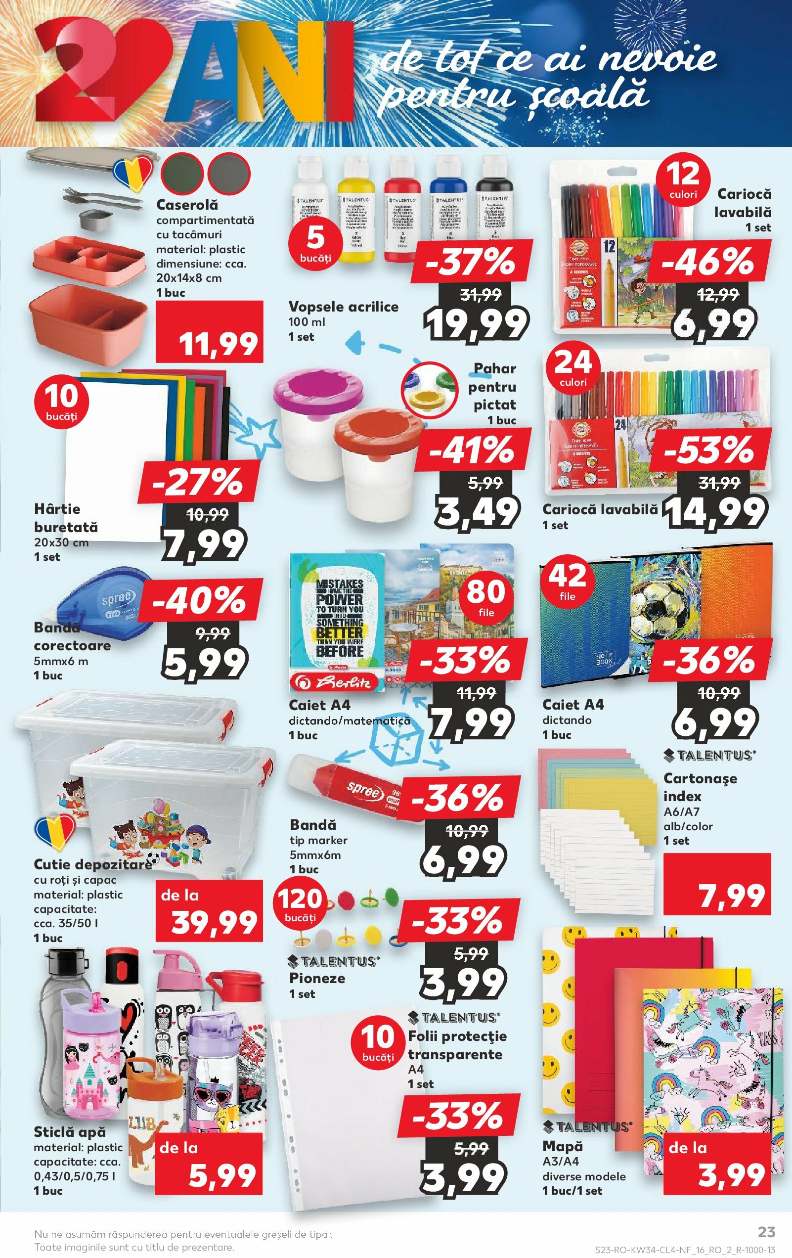 kaufland - Catalog Kaufland - Nonfood online – oferte valabile din 20.08. - page: 23