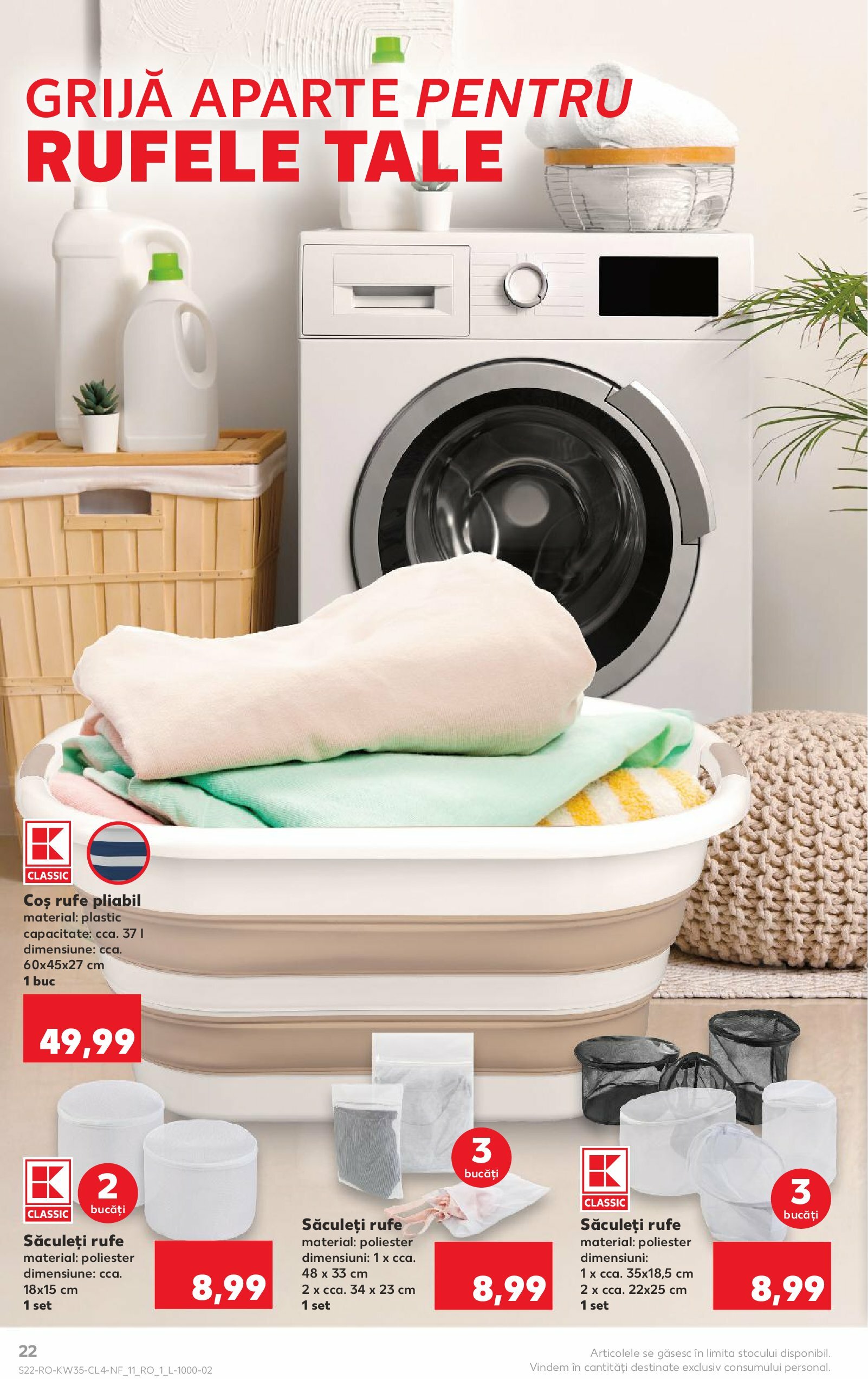 kaufland - Catalog Kaufland - Nonfood online – oferte valabile din 27.08. - page: 22