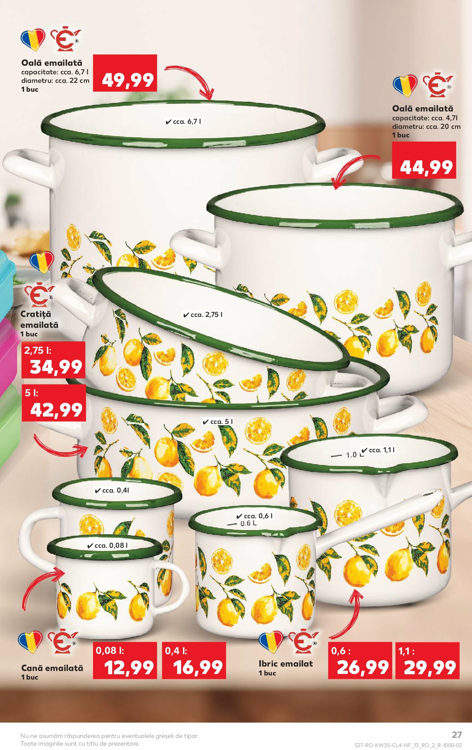 kaufland - Catalog Kaufland - Nonfood online – oferte valabile din 27.08. - page: 27