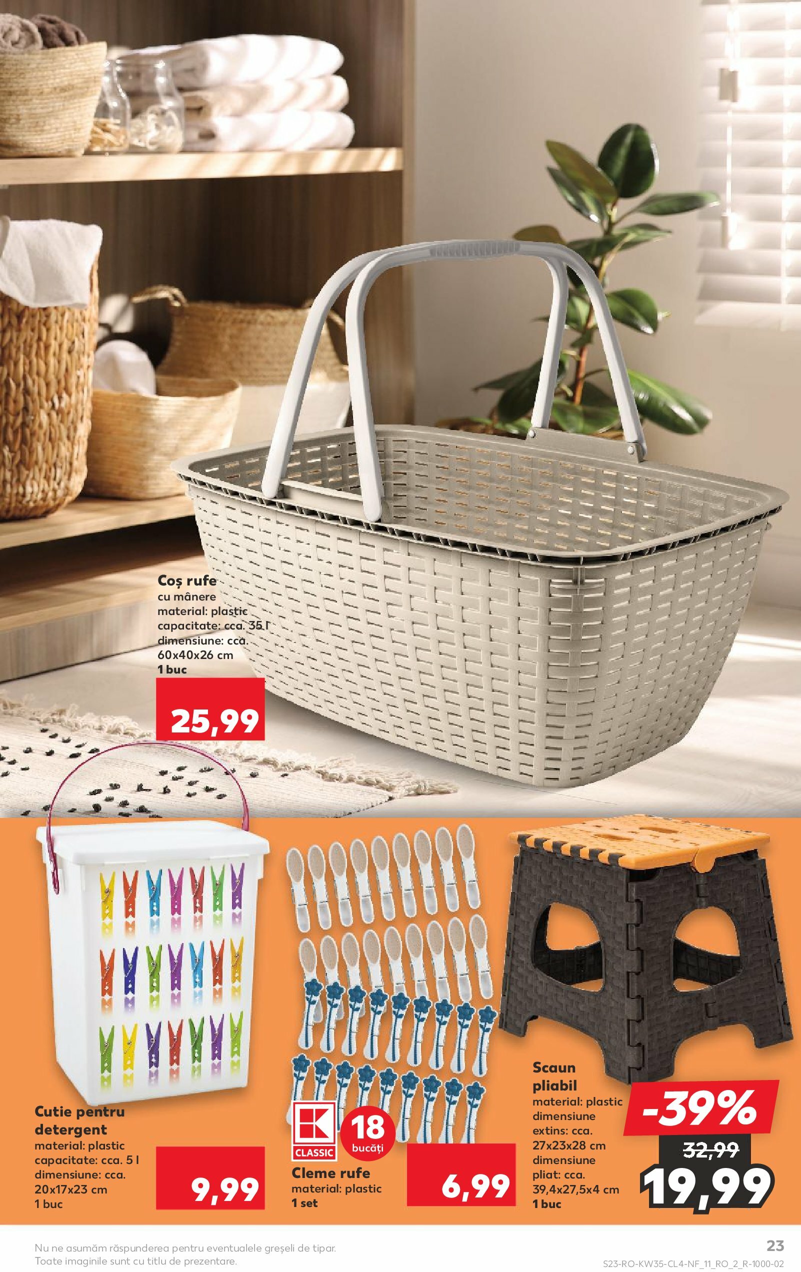 kaufland - Catalog Kaufland - Nonfood online – oferte valabile din 27.08. - page: 23