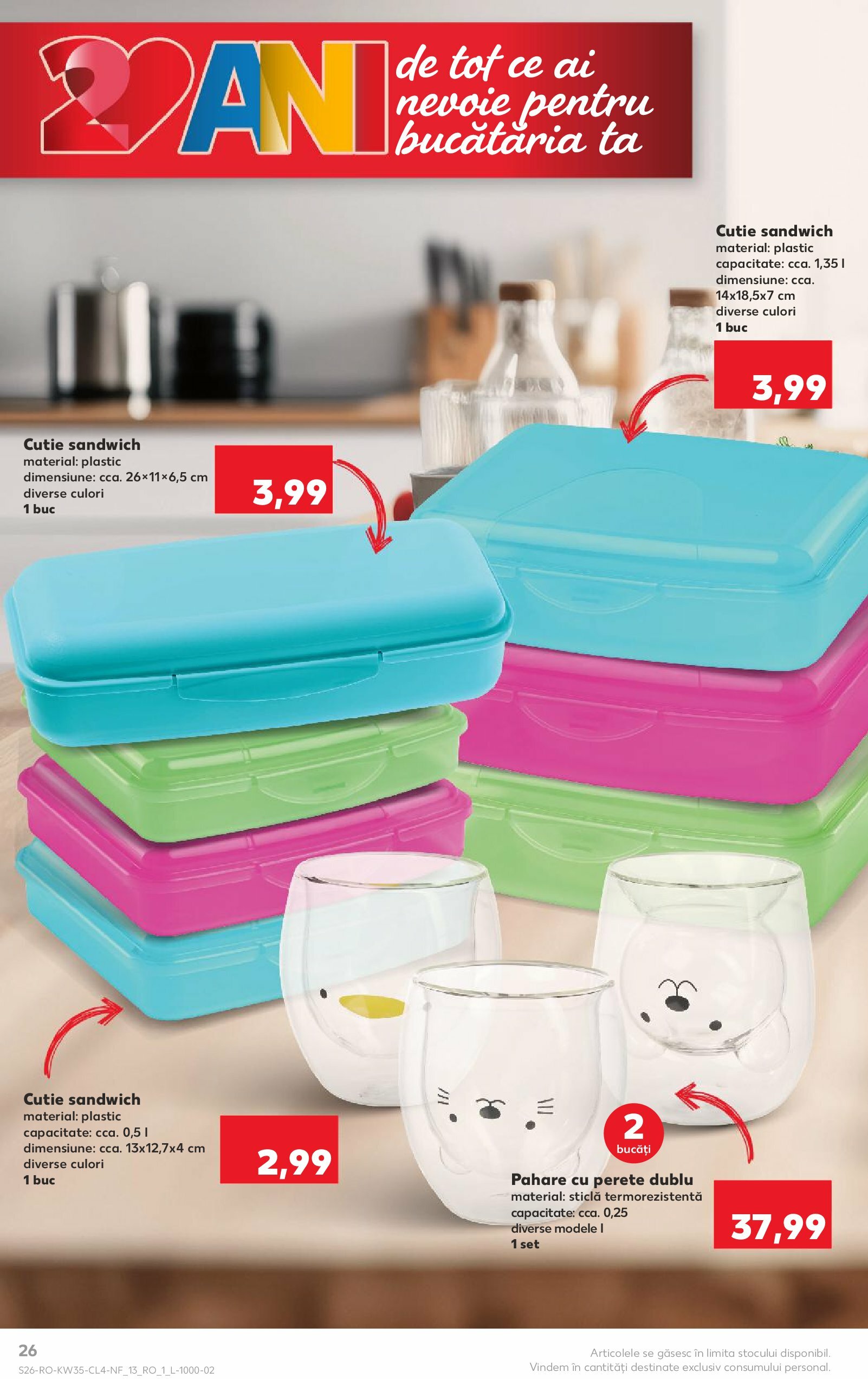 kaufland - Catalog Kaufland - Nonfood online – oferte valabile din 27.08. - page: 26