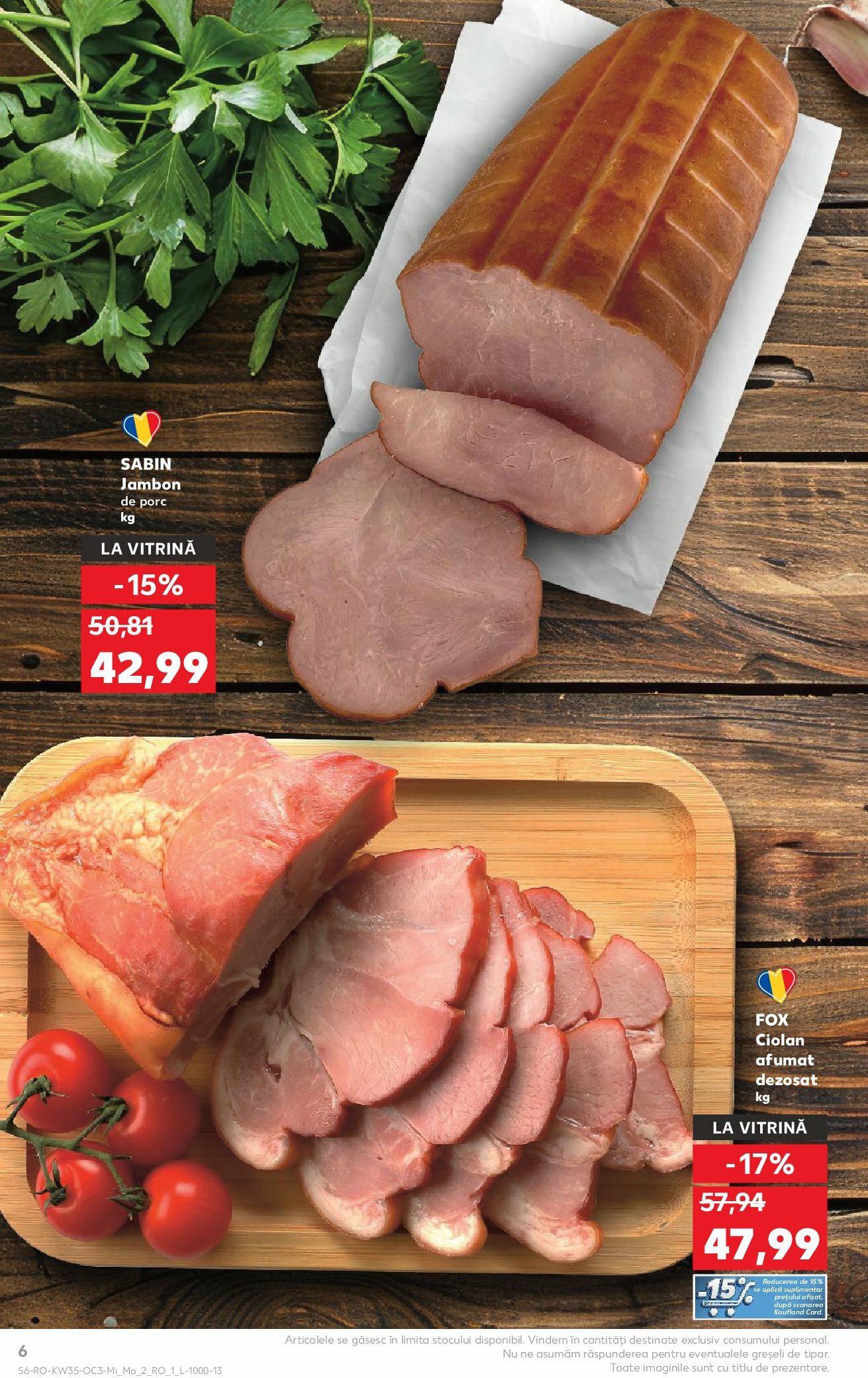 kaufland - Catalog Kaufland - Răsfoiește catalogul tematic online – oferte valabile din 27.08. - page: 6
